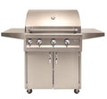 Artisan Professional 32-Inch 3-Burner Freestanding Natural Gas Grill With Rotisserie - ARTP-32C-NG