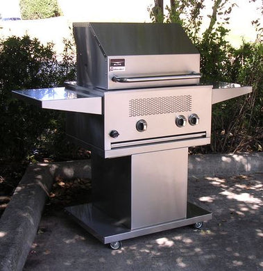 Golden Blount Infrared Elite II (All Stainless) Freestanding Grill Package - Bourlier's Barbecue and Fireplace