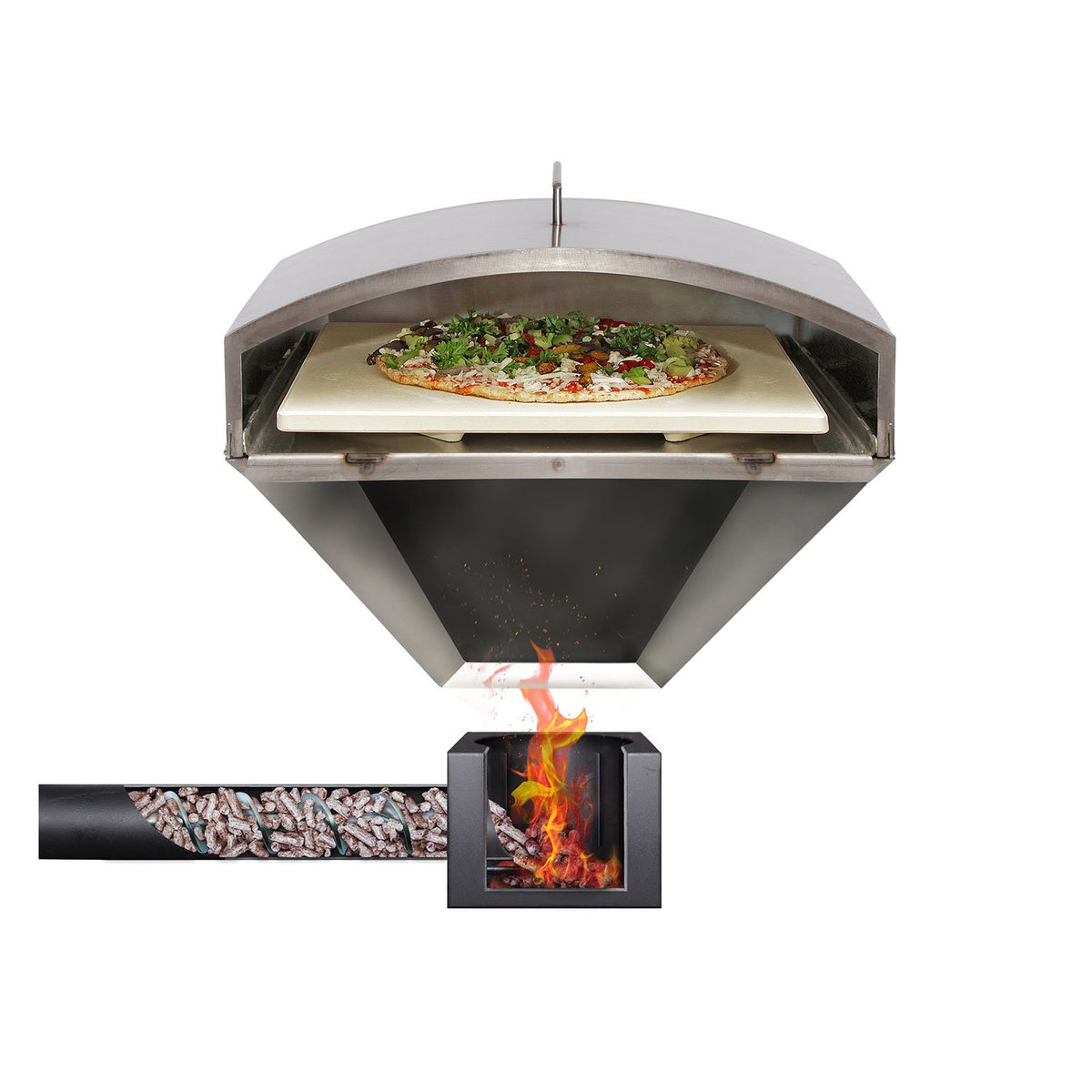 Green Mountain Grills 4023 Pizza Oven Attachment for Daniel Boone