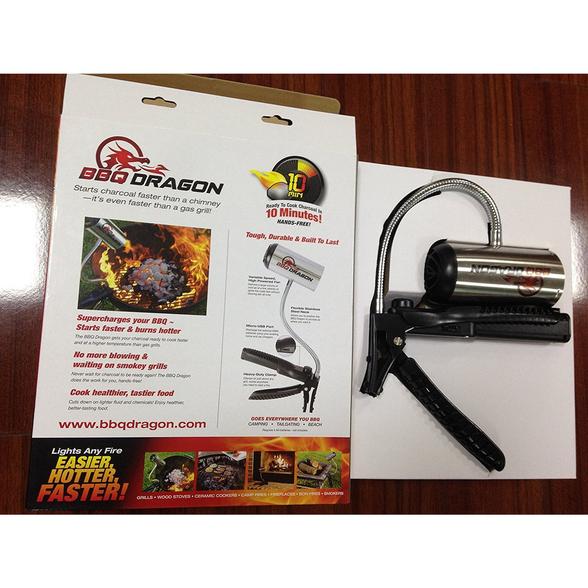 BBQ Dragon Charcoal Starter and Grill Lighter Bourlier's Barbecue and