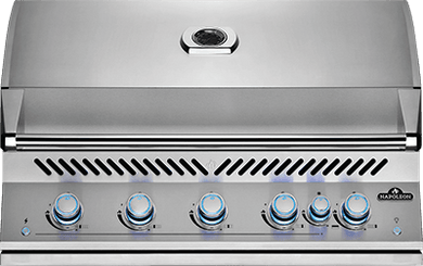 Napoleon Built-In 700 Series 38 RB (with Infrared Rear Burner) Natural Gas Grill - Bourlier's Barbecue and Fireplace