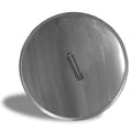 Replacement Firepit Stainless Steel Burner Cover with Brushed Finish, Round, 19-inch