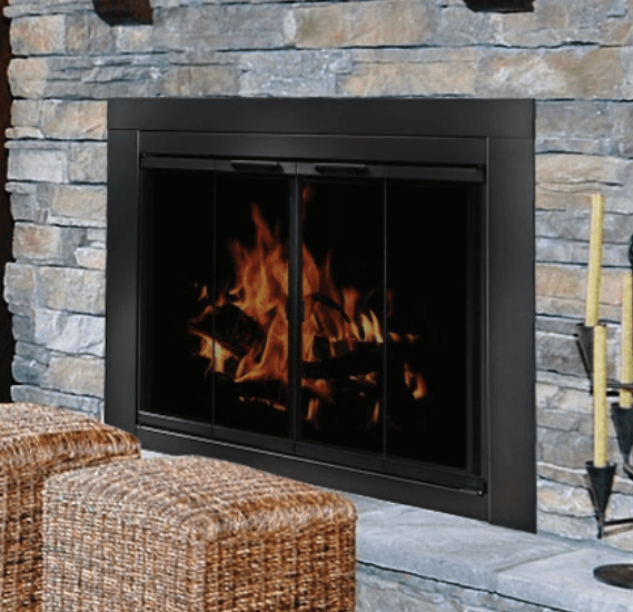 Hearthcraft Essentials AB-1041 Ardmore Fireplace Bifold Smoked