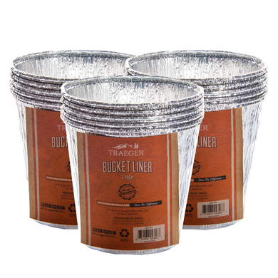 Traeger Grease Bucket Liner 5 Pack (Set of 3) - BAC407 - Bourlier's Barbecue and Fireplace