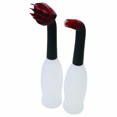 GrillPro 42095 2 Piece Silicone Head Basting Bottle Set - Bourlier's Barbecue and Fireplace