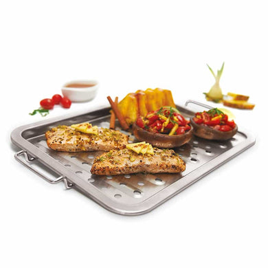 GrillPro 97125 Stainless Grill Topper - Bourlier's Barbecue and Fireplace