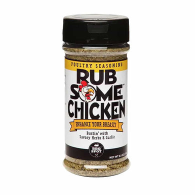 Old World Spices & Seasonings Rub Some Chicken Seasoning - 6 oz Bottle - Bourlier's Barbecue and Fireplace