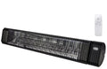 Aura Carbon Series Electric 27-Inch Patio Heater - 1500 Watts - 120V w/ Remote CF15120B - Bourlier's Barbecue and Fireplace