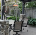 Aura Patio Plus Free Standing Patio Heater w/ Remote On/Off AURAPP15120SS-R