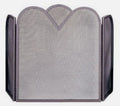 UniFlame Three Fold Heavy Bronze Iron Fireplace Screen 58