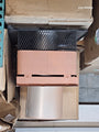Majestic Heatilator SL300 Double Woodburning Series Terra Cotta Vertical Termination 8