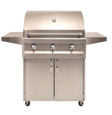 Artisan American Eagle 36-Inch 3-Burner Freestanding Propane Gas Grill - AAEP-36C-LP - Bourlier's Barbecue and Fireplace
