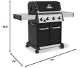 Broil King Baron 440 Pro, Natural Gas, Stainless Steel 875227