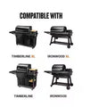 Traeger Grill Smoker X MEATER Bluetooth Enabled Meat Thermometer BAC618