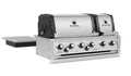 Broil King Imperial S 690i 6-Burner Built-In Natural Gas Grill With Rotisserie & Side Burner - Stainless Steel - 957087