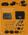 Worx 20V MAKERX 3pc Combo Kit - Rotary Tool + Angle Grinder + Wood/Metal Crafting Tool WX991L