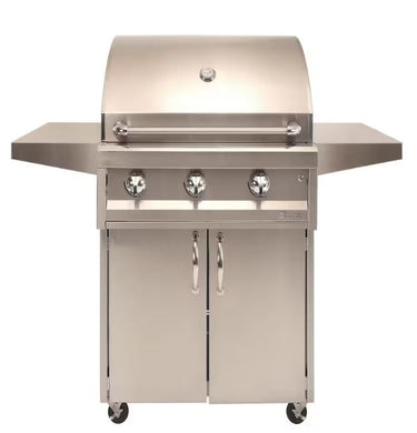 Artisan American Eagle 32-Inch 3-Burner Freestanding Propane Gas Grill - AAEP-32C-LP - Bourlier's Barbecue and Fireplace