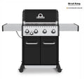 Broil King Baron 440 Pro 4-Burner Freestanding Propane Gas Grill with Side Burner 875224