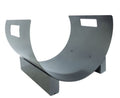 Pleasant Hearth Fireplace Modern Orion Log Holder Gun Metal Finish FA340LG - Bourlier's Barbecue and Fireplace