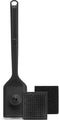 Napoleon GABR004 Pro Series Premium Dual Head Grill Brush, Stainless Steel Bristle, Slip-Resistant Grip Handle - Bourlier's Barbecue and Fireplace