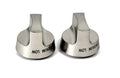 MHP Gas Grill JNR WNK TJK Replacement Silver Gas Control Knobs  GGK10S-SET - Bourlier's Barbecue and Fireplace