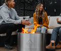 Hot Shot Stainless Steel Outdoor Smokeless Fire Pit 25 in Round x 17 in Tall 5636675