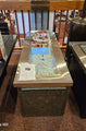 Display Outdoor GreatRoom Key Largo Rectangular Fire Pit Table KL-1242-SS