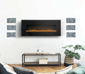 Napoleon Harsten 50 Inch Wall Hang Electric Linear Fireplace NEFL50HF-BT