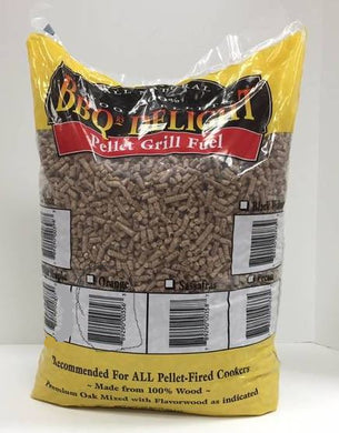 2 Bags of BBQR's Delight Orange Wood Cooking All Natural Pellets (40 lbs) - Bourlier's Barbecue and Fireplace