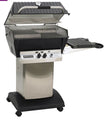 Broilmaster Premium Natural Gas Grill On Stainless Steel Cart P3XFN + PCB1 + SKFB2
