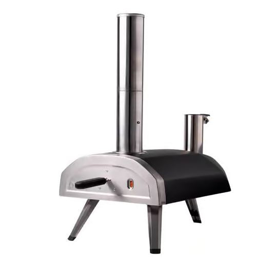 New Ooni Fyra 12 Wood Pellet Outdoor Pizza Oven Black UU-P0AD00