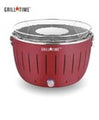 Grill Time Tailgater GT Portable Charcoal Grill Starter Pack - Red - UPG-R-13 - Bourlier's Barbecue and Fireplace