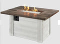 Great Outdoor Room Alcott Rectangular Gas Fire Pit Table ALC-1224