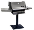 MHP Natural Gas Patio Base Grill W/ Stainless Steel Shelves AMCTMPB-N - Bourlier's Barbecue and Fireplace