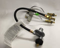 Broilmaster Gas Grill LP Propane Gas Twin Valve Assembly with Hose & Regulator - B100515 - Bourlier's Barbecue and Fireplace
