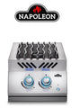Napoleon Built-In 700 Series Inline Natural Gas Dual Range Top Burner - BIB12RTNSS - Bourlier's Barbecue and Fireplace