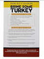 Brine Some Turkey - All-Natural 19 Ounce Brine Kit and Seasoning by BBQ Spot OW85235