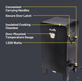 Charbroil Analog 110v Vertical Electric 544 Sq. Inch Smoker with Variable Heat 18202077