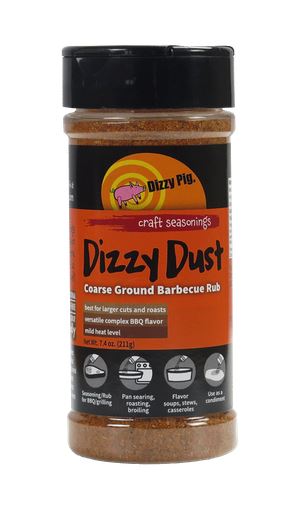 Dizzy Dust Coarse-Grind BBQ Seasoning - 8 oz