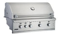 Display Unit Broilmaster 42” GAS GRILL (NG), 4 BURNER REAR BURNER W/ ROTISSERIE KIT ON CART BSG424N & BSACT42 & BSAMR42