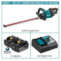 Makita LXT 18V Lithium-Ion Brushless Cordless 24 in. Hedge Trimmer Kit XHU07T - Bourlier's Barbecue and Fireplace