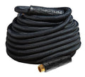 HydroSteel Pro 8586 Water Hose with Brass Nozzle, 3/8 in, 50 ft L, Rubber/Vinyl, Black - Bourlier's Barbecue and Fireplace