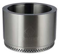 Hot Shot Stainless Steel Outdoor Smokeless Fire Pit 25 in Round x 17 in Tall 5636675