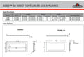 Napoleon Acies 38 Linear Direct-Vent Gas Fireplace - L38N