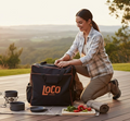 LOCO Tabletop Griddle Grill Cover, 22.04 in W, 20.4 in D, 12-1/2 in H, Fabric LCGTT16CV