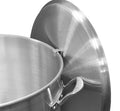 LOCO 100 qt. Pot with Strainer Propane Single Burner Seafood Boiling Kit in Stainless LCTSKSS100