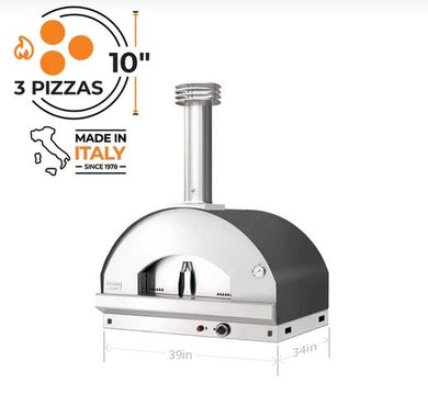 Fontana Mangiafuoco Medium Outdoor Gas Oven - Pizza Counter top head - Bourlier's Barbecue and Fireplace