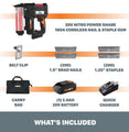 Worx 20v Brad Nailer Gun Kit, Battery & Charger Included, 2 Ah, 18 ga WX840L