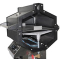 Phoenix Grill Stainless Steel Natural Gas Riveted Grill Head On Stainless Steel Pedestal Cart SDRIVDD-N