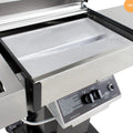 Phoenix Black Gas Grill/ Smoker/ Roaster On Aluminum Cart Mount Propane - PFMGBOC-P